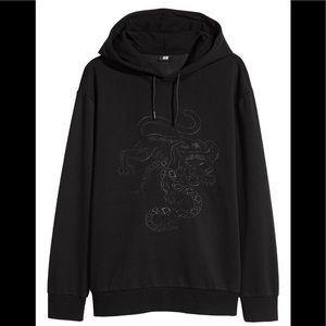 Tiger embroidered hoodie brand new